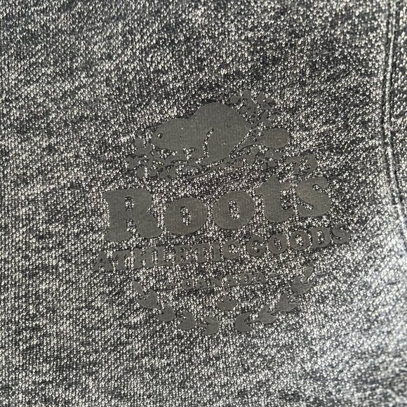 Roots Men's Classic Fit Organic Original Black Pepper Sweatpant Size Medium - Picture 9 of 10